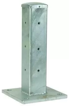 5JEX5 GRAINGER APPROVED Guard Rail Post Single High Corner #2