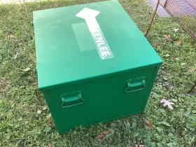 783310238188 GREENLEE Lock Hinges Steel Storage Job Box #3