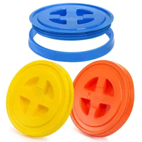 HA-BUCKETLIDS-12IN-3P-3C HACAROA Gallon Lids