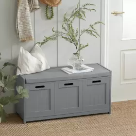 MC-FSR80-SG HAOTIAN Storage Bench Cabinets Drawer Seat