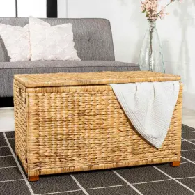 HPM9005A HAPPIMESS Anada Wicker Weave Storage Trunk Natural #2