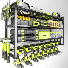 69EAAAEF7FF18BE2D289A468 HIPIDIAN Power Tool Organizer Wall