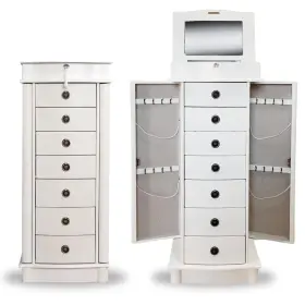 2759-667 HIVES HONEY Nora Jewelry Armoire Cabinet Mirror Lock