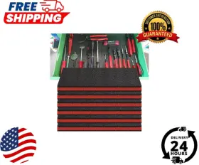 Dffgdg HLIMIOR Pack Tool Box Foam Inserts Liner Polyethylene