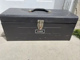BW00200240 HOMAK Big Toolbox Steel Clasp Lockable