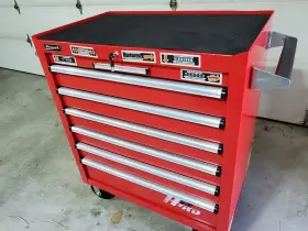 RD04036061 HOMAK Drawers Shelf Tool Box Highboy Chest #2