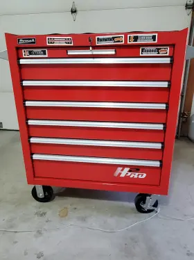 RD04036061 HOMAK Drawers Shelf Tool Box Highboy Chest