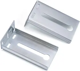 B4502-2 HOMDIY Rear Mount Brackets Drawer Slides