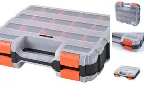 320028 HOME DEPOT Tactix Double Organizer