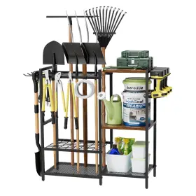 LWT-JJ14-AFGJJ-US HOMSOROUT Garden Garage Tool Organizer Yard