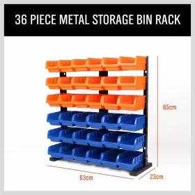 DFX638 HORUSDY Storage Rack Shelving Garage #2
