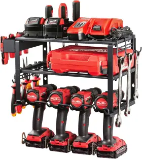 GJJ-001 HOUSIFY Power Tool Organizer Wall Rack Cordless Drill