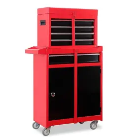717186316640 HPDMC Rolling Tool Chest High Shelf Lockable