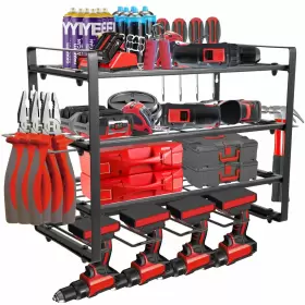 720118401031 HTDMA Power Tool Organizer Drill Storage Layers
