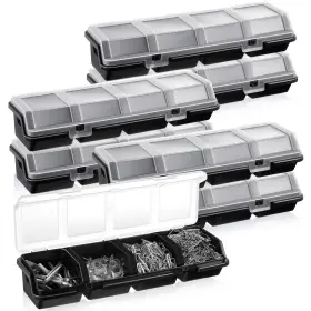 DUN-HUSHEE-3466 HUSHEE Pack Screw Organizer Box Lids Tool Pa