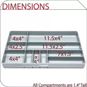 037103336187 HUSKY Organize Tools Storage Tray #3