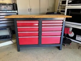 711181563252 HUSKY Craftsman Tool Storage Cabinet