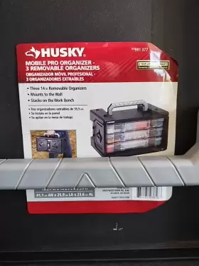 731161036187 HUSKY Mobile Pro Organizer Drawers Ideal #2