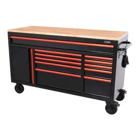 873388015214 HUSKY Mobile Cabinet Solid Wood Top