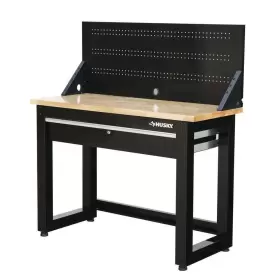 G4801S-US HUSKY Solid Wood Top Workbench Pegboard Drawer