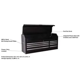 H52CH8MOD HUSKY Modular Tool Storage Standard Top Chest #3