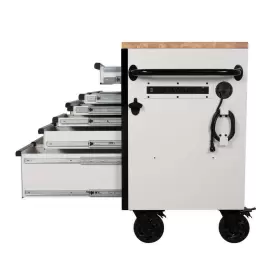 H61MWC15GWHD HUSKY Mobile Workbench Tool Storage Chest Steel #3