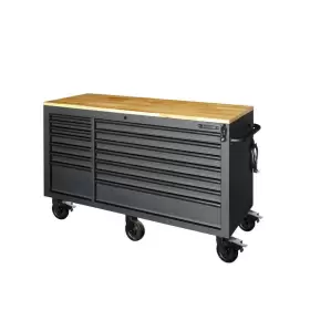 HOLC6214BB1MYS HUSKY Mobile Workbench Wood Top