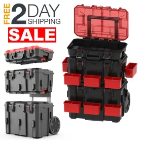ER3TW4YEJTRYKG HYPER TOUGH Caja Piezas Herramientas Ruedas
