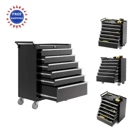 ZZTOFFY633 IDEALHOUSE Drawers Rolling Tool Chest Storage ZZTOFFY633 IDEALHOUSE Drawers Rolling Tool Chest Storage