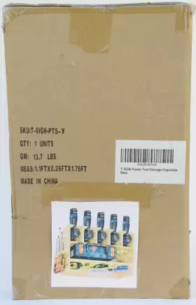 705353965081 IKKLE Sign Power Tool Storage Organizer Drill #2