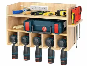 705353965081 IKKLE Sign Power Tool Storage Organizer Drill
