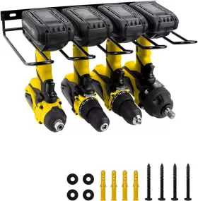 445007395354 INNOVATIONS Wall Mount Power Tool Drill Shelf