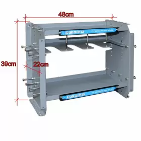 005821 INTBUYING Garage Tool Storage Rank Wall Mount #2