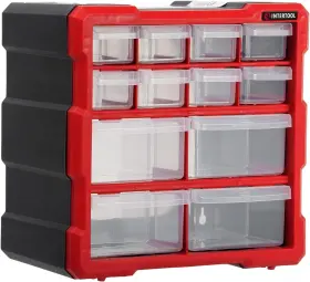 802244024008 INTERTOOL Organizer Removeable Drawers Tool Box