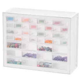 762016480046 IRIS Drawer Stackable Storage Cabinet