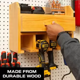 840013427889 IRON FORGE TOOLS Power Tool Organizer Garage #3