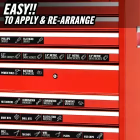 726084941922 ITERA LLC Toolbox Magnetic Labels Tool Chest Wit #2