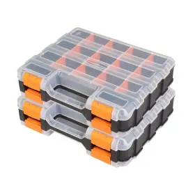 ASG322-2-O JACK BOSS Tool Box Transparent Lid Double