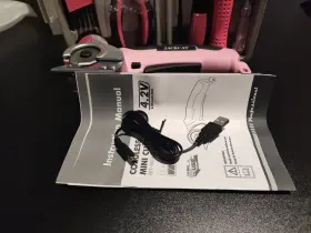 MT-MC4.2V JACKCAT Tool Pink Mini Cutter Rechargeable Box Kit #3