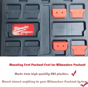POT-6 JILINWEI Mounting Feet Milwaukee Packout Plate Mount #2