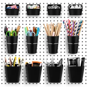 HOOKS-02 JINEI Pegboard Bins Cups Loops Peg Organ