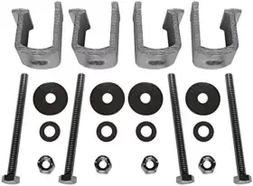 TBC4 JQUAD Pack Mount Tool Box Clamps Tie Downs #2