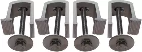 TBC4 JQUAD Pack Mount Tool Box Clamps Tie Downs #3