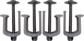 TBC4 JQUAD Pack Mount Tool Box Clamps Tie Downs
