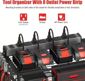 744759329882 JUNNUJ Tool Organizer Charging Station Layers #2