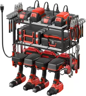 744759329882 JUNNUJ Tool Organizer Charging Station Layers