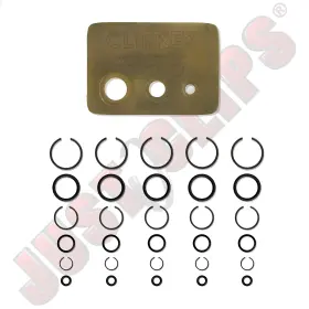 00850016642165 JUST CLIPS Retainer Rings Patented