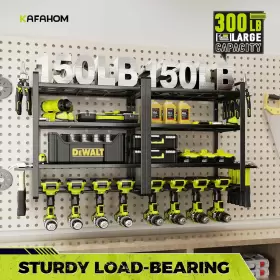 445013859802 KAFAHOM Power Tool Organizer Drill Holder Wall #3