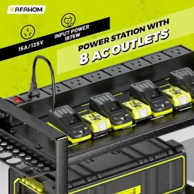 690003529075 KAFAHOM Power Tool Organizer Charging Station #2
