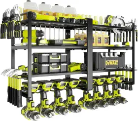 705353234002 KAFAHOM Power Tool Organizer Drill Holder Wall